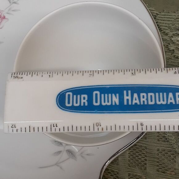 8 pc. vintage snack set Regina Rose by Royal Cameo crafted in Japan - Picture 9 of 9